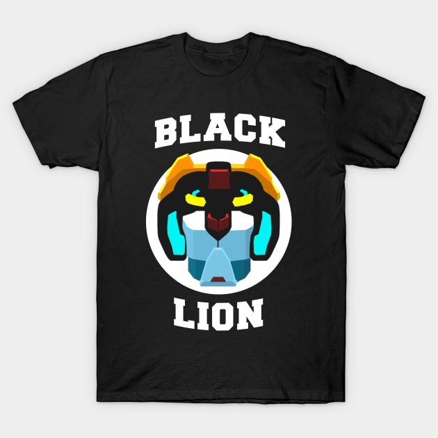 Black Lion T-Shirt by Anomalia